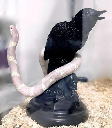 Raven Candle Holder Halloween Decoration Gothic Candlesticks Crow Candle Stick Statue