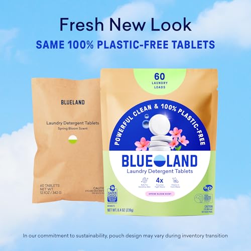 100% Plastic Free Laundry Detergent Tablets (60 Count)