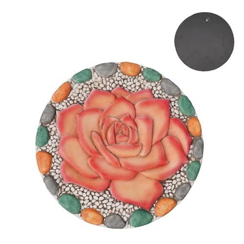 Decorative Rose Garden Stepping Stone