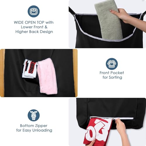 TFLC X Large Hanging Laundry Hamper bag