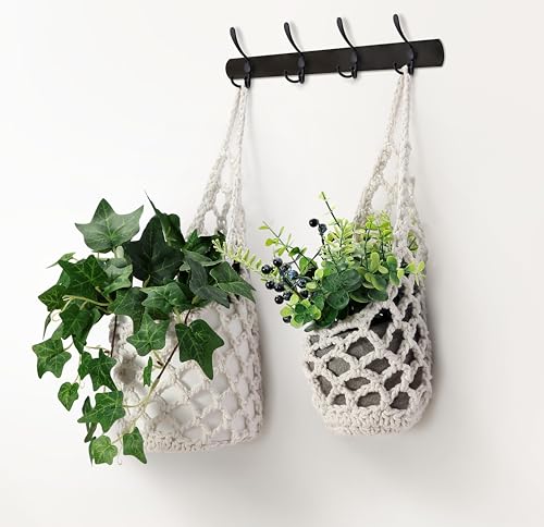 2 Packs Macrame Wall Plant Hanger for 6 in (2 Count)