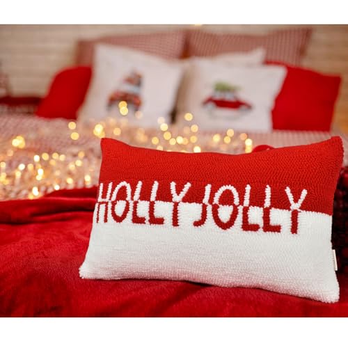 Holly Jolly Christmas Pillow Covers