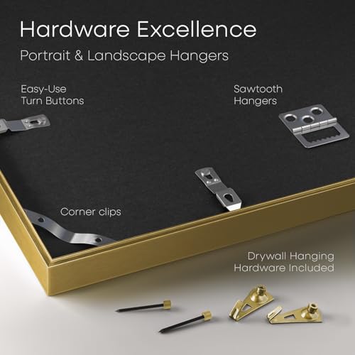 15x18 Gold Diploma Frame