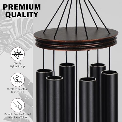 Large Wind Chimes for Outside Deep Tone