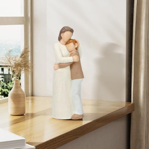 Grandma and Grandson Figurines