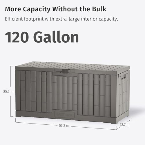 120 Gallon Outdoor Storage Box