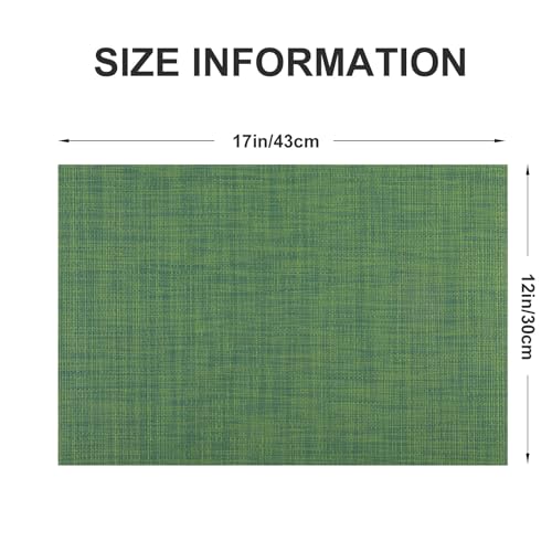 Vinyl Placemats Set of 4 (4 Count)