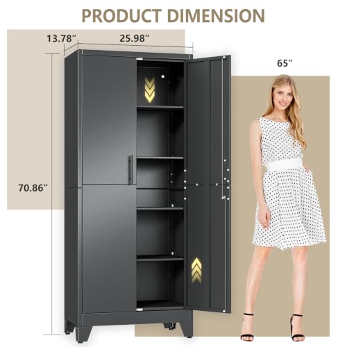 Metal Kitchen Pantry Cabinet