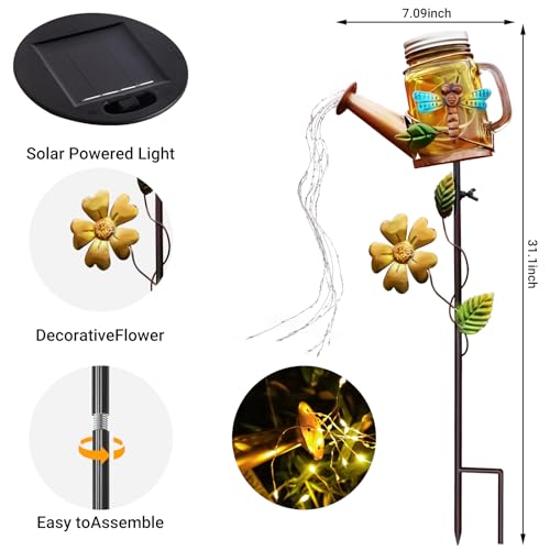 Solar Watering Can Light