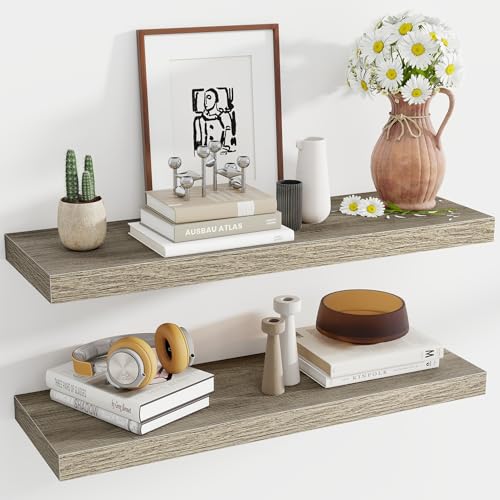 36 Inch Floating Shelves (2 Count)