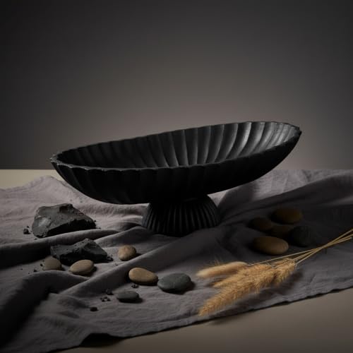 14.5" Large Decorative Long Bowl