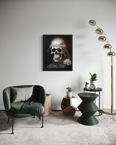 Skull Bride Unframed Poster Art Print