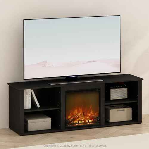 Jensen Fireplace TV Stand