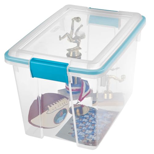 Gasket Storage Box with Lids for Home & Office (4 Count)