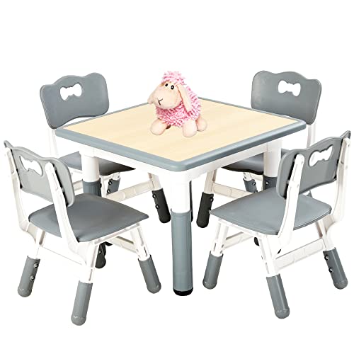Kids Table and 4 Chairs Set