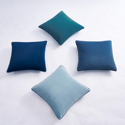 Decorative Throw Pillow Covers Cushion Cases (4 Count)