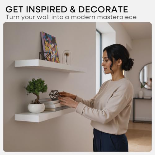 42 Inch Floating Shelves (2 Count)