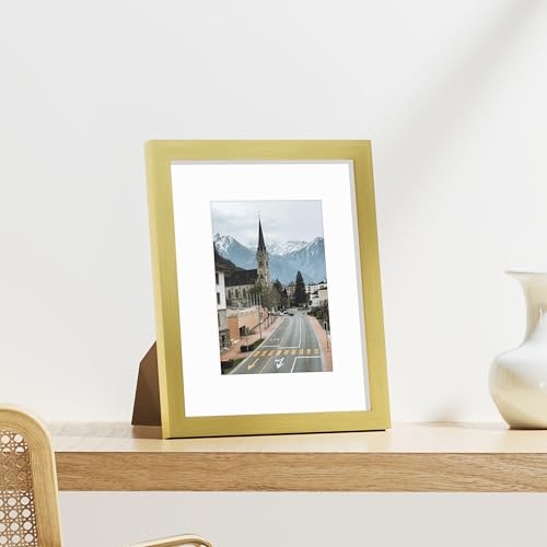 8x10 Picture Frames Set of 9 for Wall or Tabletop Display (9 Count)