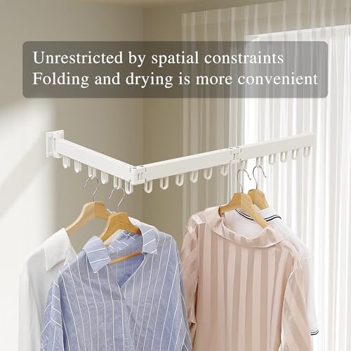 Wall Mounted Clothes Drying Rack
