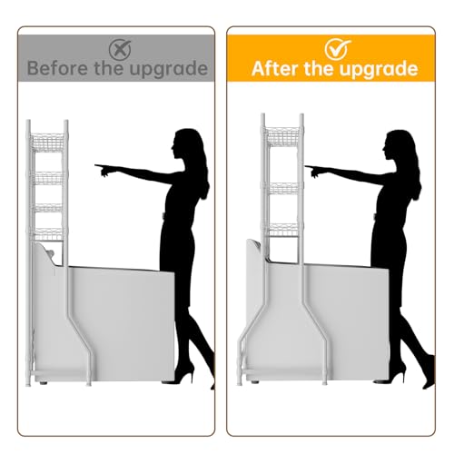 Laundry Organizer Shelves Over the Washer and Dryer Storage Shelf