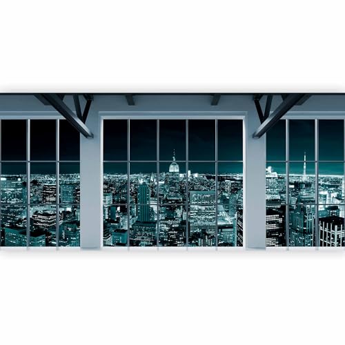 Peel and Stick Wall Mural Peel and Stick New York City 212x98 in (11 Count)