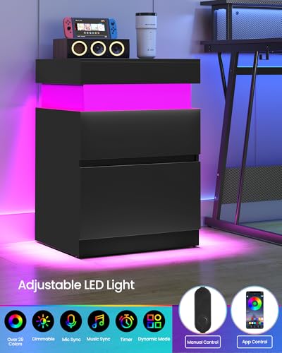 Black Nightstands