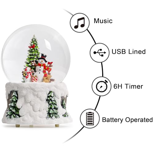 Snowmen Christmas Snow Globe