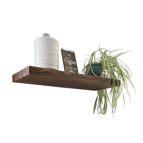 36 Inch Wooden Floating Shelves for Wall