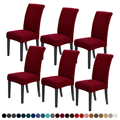 Christmas Chair Covers for Dining Room Set of 6