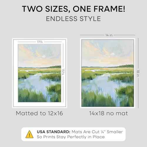 14x18 White Picture Frame (2 Count)