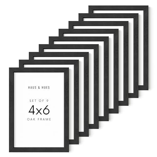 Standalone Black Oak Frame Set of 9 (9 Count)