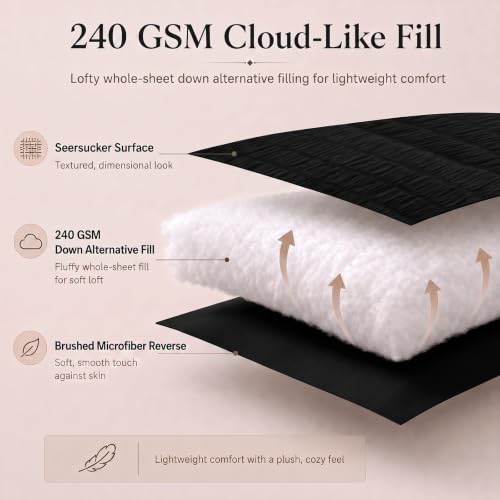 Oversized King Comforter Set 120x98 in