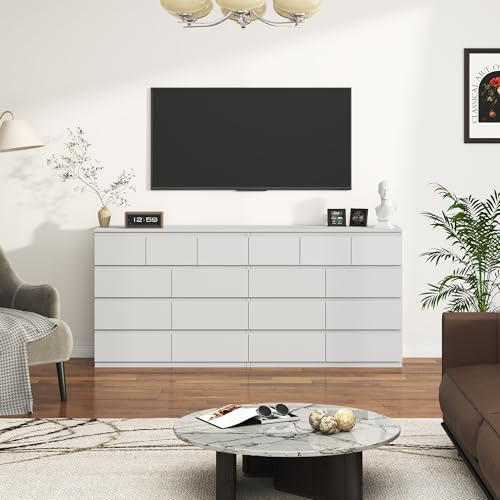 White Malm Dresser for Bedroom