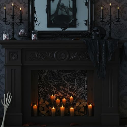 Decorative Flameless Candles (9 Count)