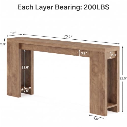 70.9 Inch Console Table