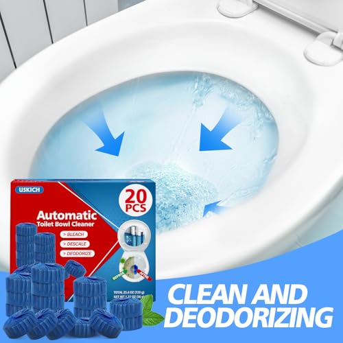 20 Pack Toilet Bowl Cleaner Tablets (20 Count)