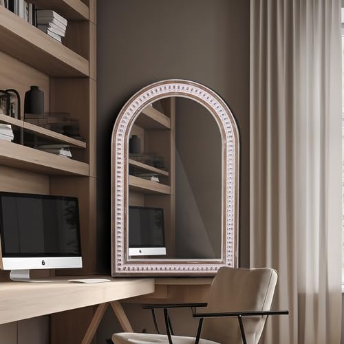 36x24 Inch Arched Wall Mirror