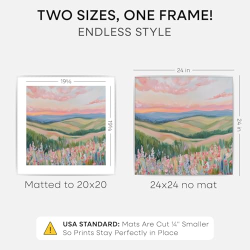 24x24 Silver Picture Frame (3 Count)