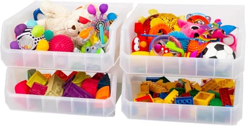 Extra Large Stackable Plastic Storage Bins