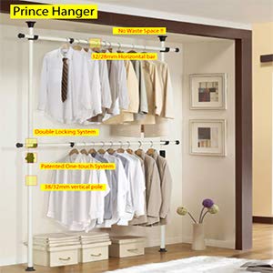 Heavy Duty Adjustable Garment Rack