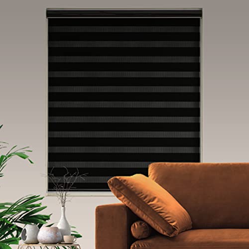 Blackout Zebra Blinds for Windows