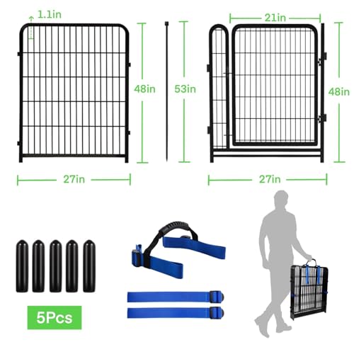 Tall Garden Fence Animal Barrier (36 Sq Ft)