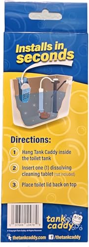 The ORIGINAL Tank Caddy Toilet Tablet Holder