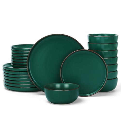 Mercury 24 Piece Stoneware Dinnerware Set