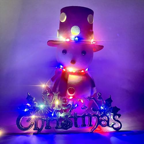2 Pack Fairy Lights Battery Operated 16FT 50 LED String Lights Multicolor (2 Count)