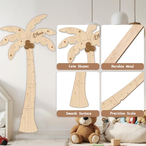 Personalized Name Kids Height Wall Chart