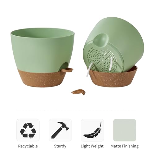 3 Pack Large Planter Pots (3 Count)
