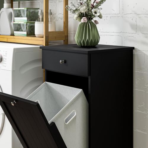 Laundry Cabinet with Removable Basket