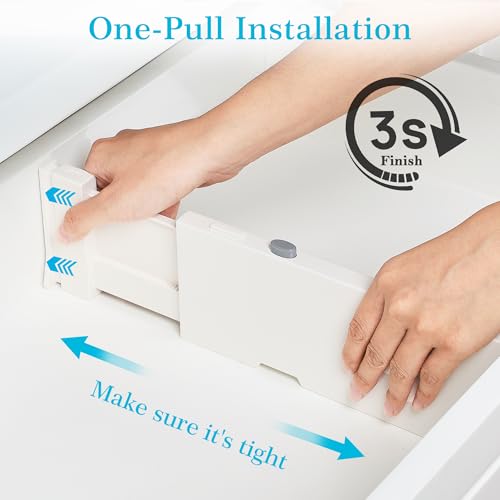 4" High Drawer Dividers for Clothes (12 Count)