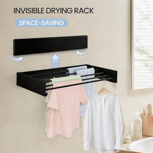 Wall Mounted Laundry Drying Rack